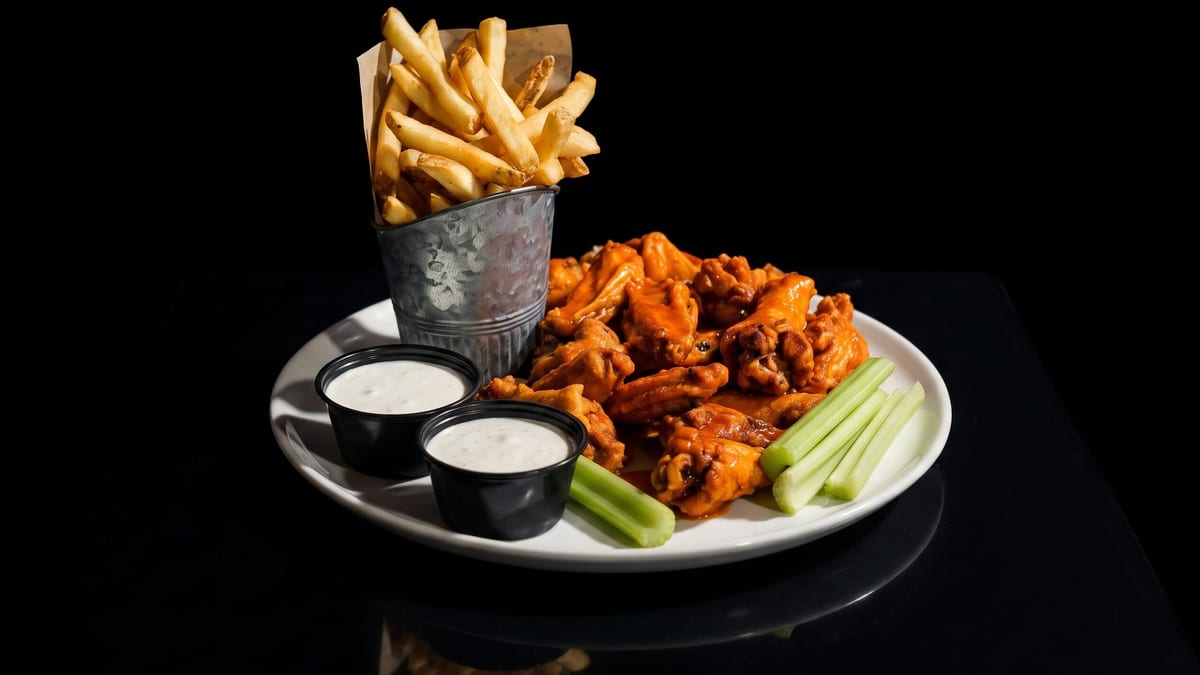 Wings, Pretzels, and That Ranch Dressing